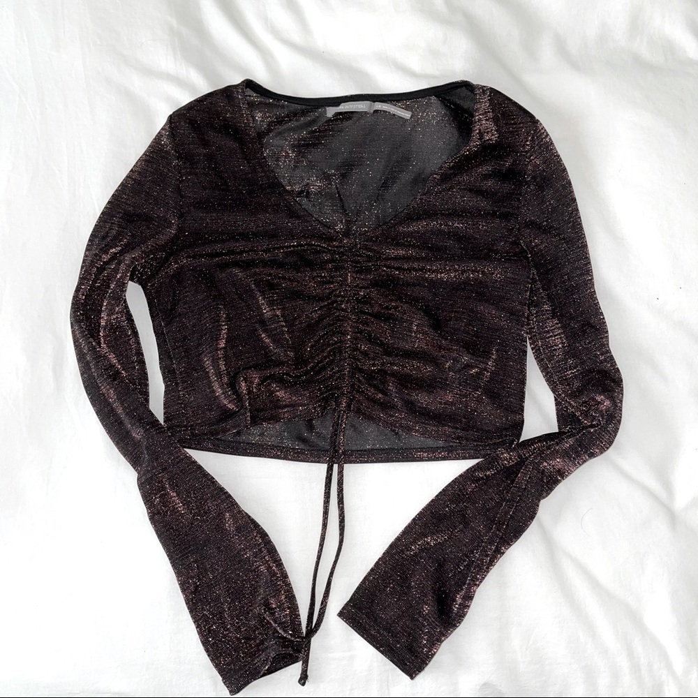 Sparkly Urban Outfitters long sleeve